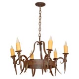 Wrought Iron Chandelier