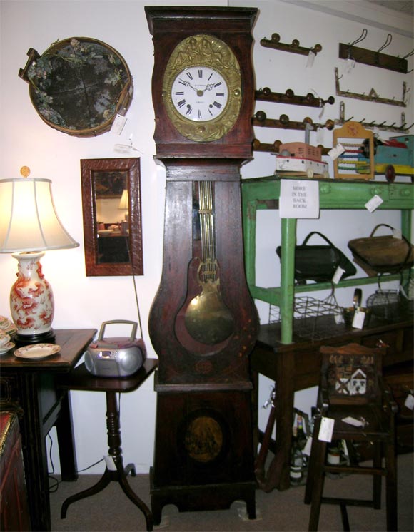 Antique French Long Clock