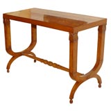 Early 19th Century Charles X Satinwood Console Table