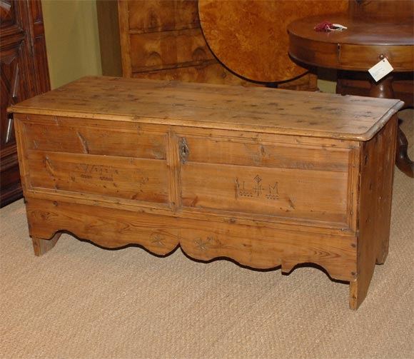 Oak/Pine Wedding Coffre
