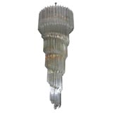 Venini Clear Cascade Chandelier