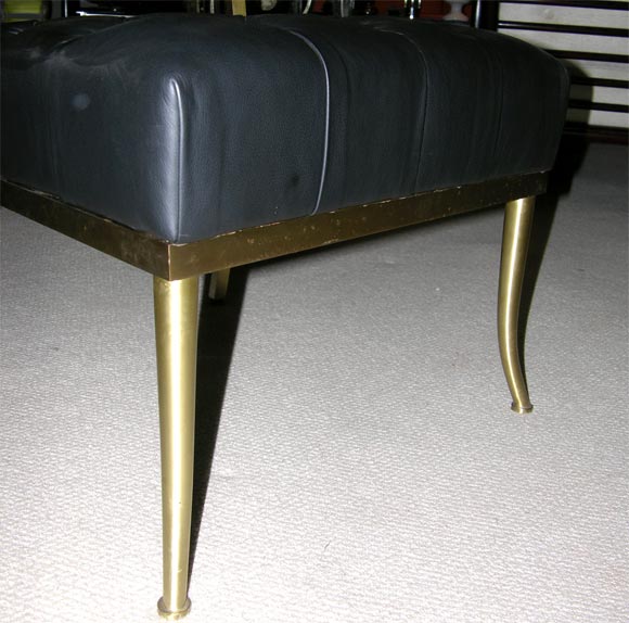 Pair of Bronze Vanity Chairs by Billy Haines For Sale 1