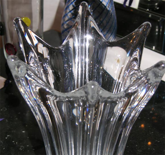 #3622 Daum Glass Vase 1