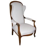 #SB02 Voltaire Chair C.1870