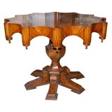 Charles X  Rosewood Center Table