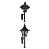 Pair of Pagoda Form Tole Wall Sconces
