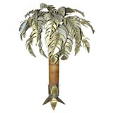 Single Palm Tree Sconce