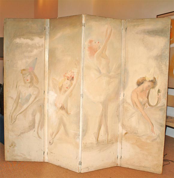French Ballet Screen