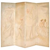 French Ballet Screen