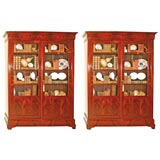 Pair of Louis Phillipe Bibliotheques Pair of Louis Phillipe Bibliotheques