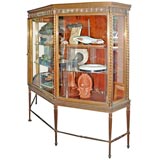 Bronze display cabinet from Shreve and Co., San Francisco