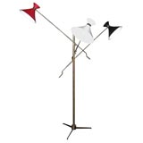 Adjustable 3-Arm Floor Lamp