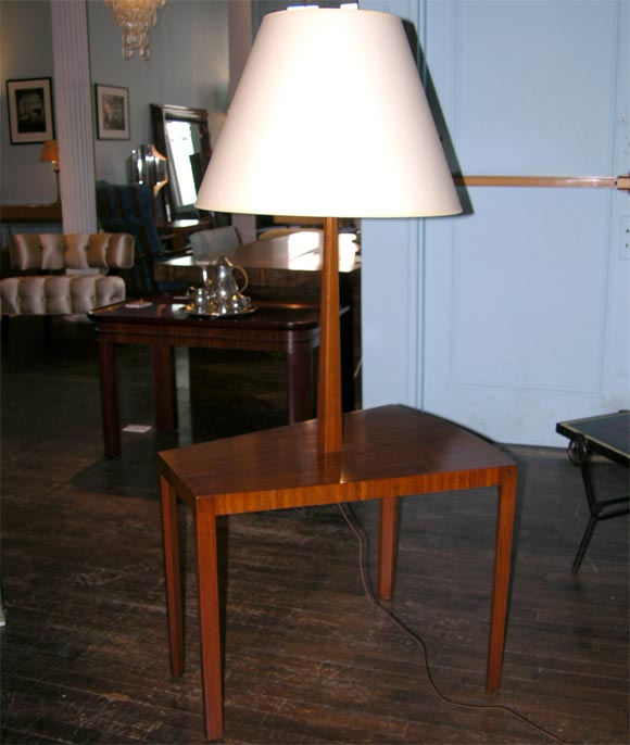 Unusual Lamp Table Custom Designed by Joseph Aronson
