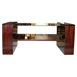 Cocktail Table With Side Shelves by Modernage