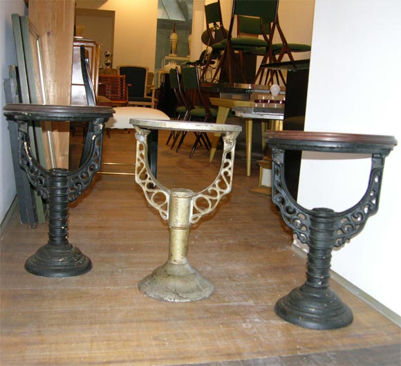 Set of Three Industrial Tables