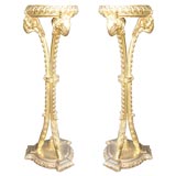 Pair of Giltwood Urn stands
