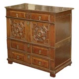 Late 17th/Early 18th Cent. William & Mary Oak Chest of Drawers