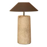 Chinese Marble Cylider Lamp