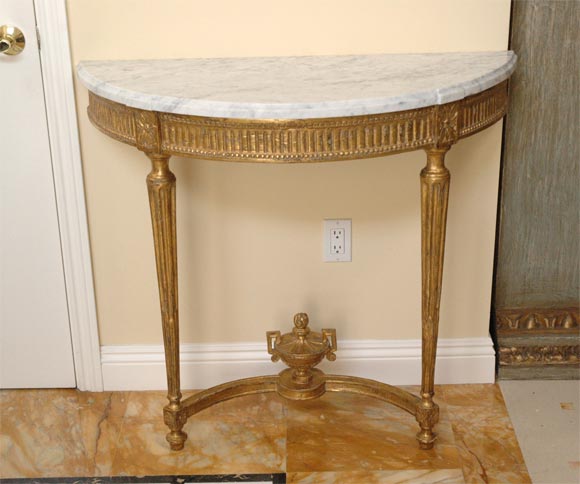 19th C. LXVI Style Wall Console