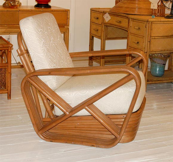 Rare Set of Paul Frankl Inspired Club Chairs 2
