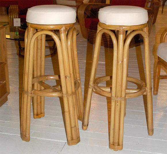 Rattan Bar Stools