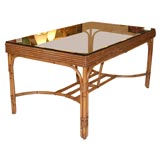 Rattan & Reed Dining Table