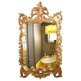 Ambassador Mirror in Gold