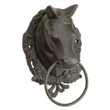 Cast Iron Winners Horse Head & Bit