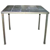 Slate Top Occasional Table