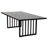 T. H. Robsjohn-Gibbings Trestle Base Dining  Table