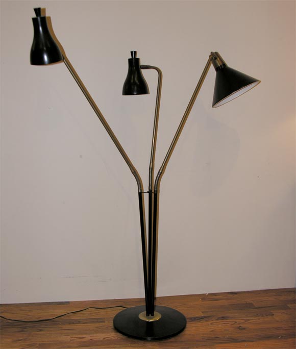 Three-Arm Floor Lamp