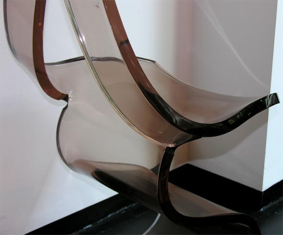 Dumas Lucite Art-Chair For Sale 1
