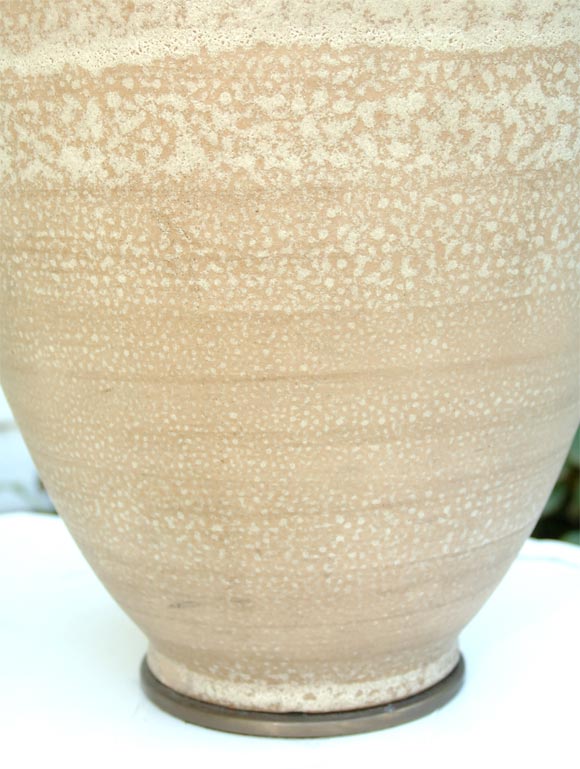 Large Pottery Lamp 1