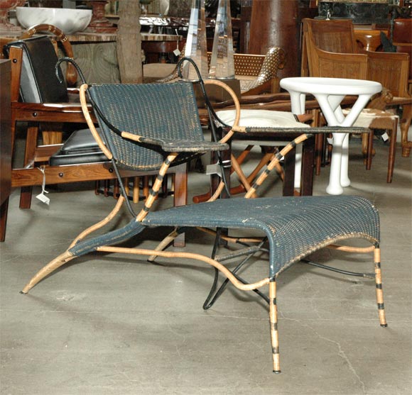 Modernist Lounge Chair in the manner of Carlo Molino