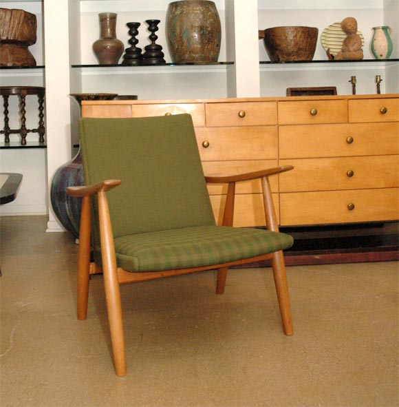 Pair Of Easy Chairs by Hans Wegner