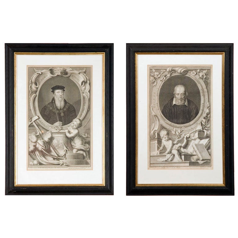 Set of Four 18th Century Prints