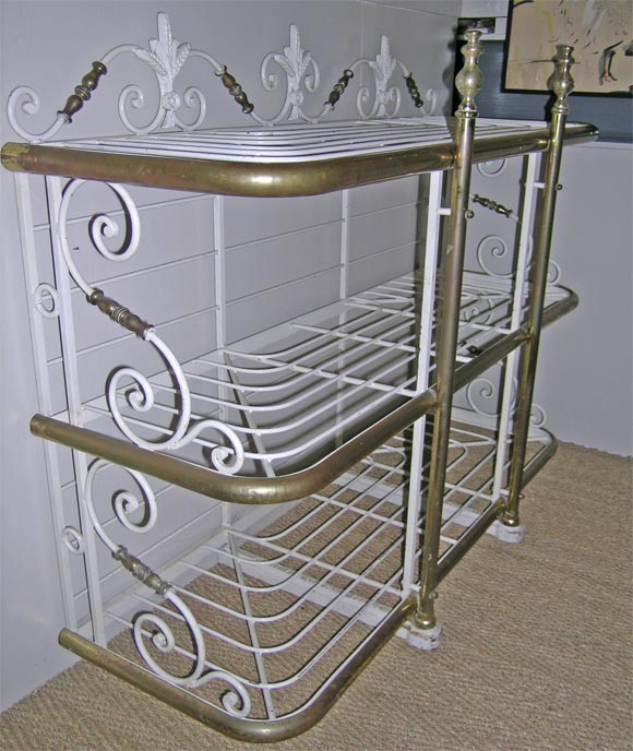 French Bakers Rack circa 1930 4