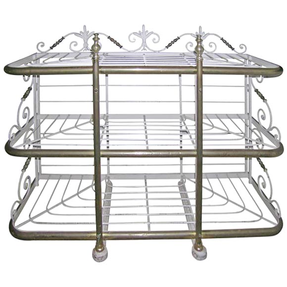 French Bakers Rack circa 1930
