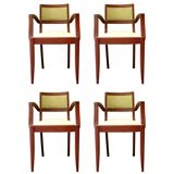 Vintage Set of 4 Bridge Chairs