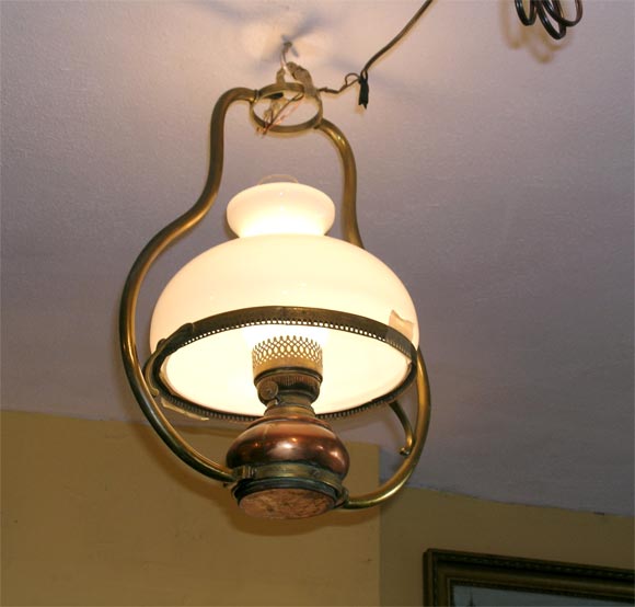 Antique French Hanging Lantern