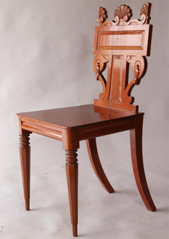 THREE  AMERICAN CLASSICAL SIDE CHAIRS 1