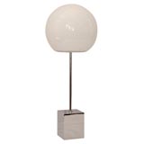 A Single Globe Lamp by Robert Sonneman