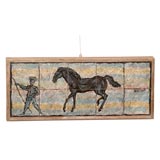 A Framed Artistic Tile "Painting"