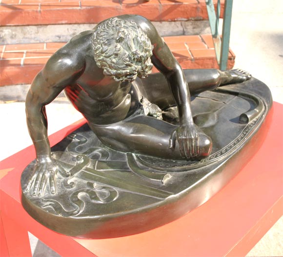 French Bronze of The Dying Gaul