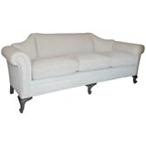 Vintage Linen Sofa