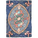 Antique Hand Hooked New England Rug