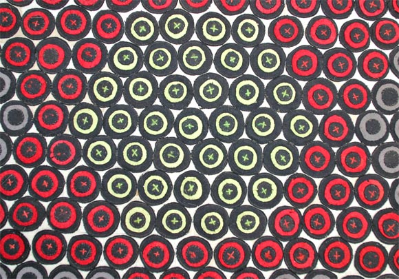 19th century Penny Rug