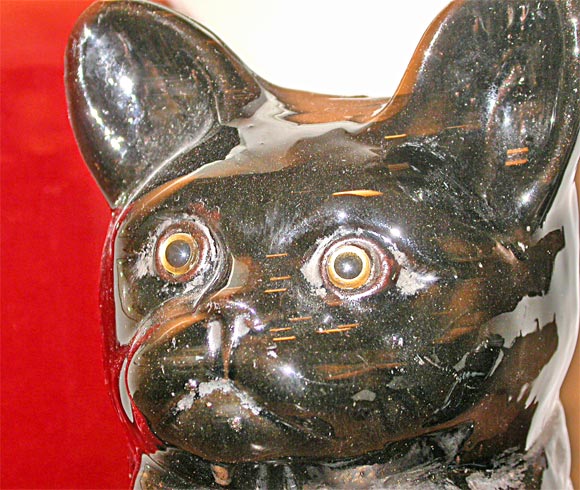 Ceramic Large Pair Staffordshire Cats
