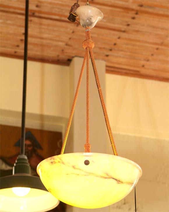 Alabaster Light Fixture
