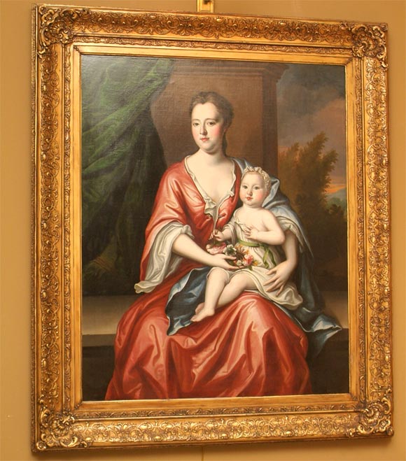 Portrait Oil on Canvas- Studio of Michael Dahl